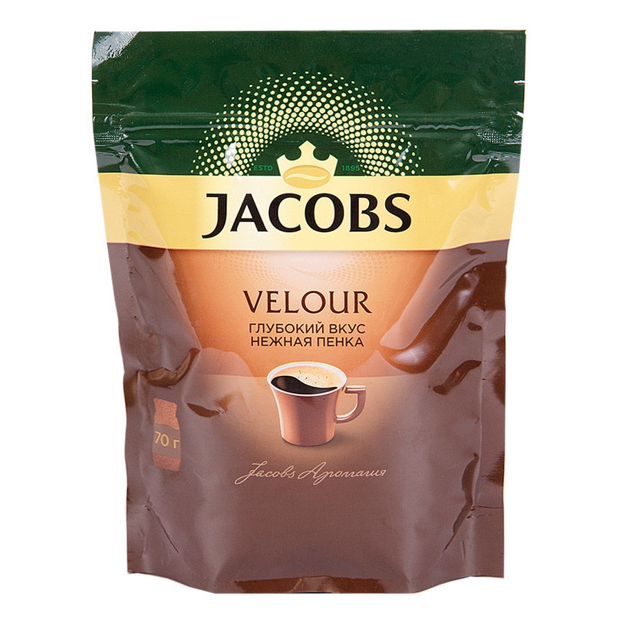 Якобс Велюр м/уп 70 гр