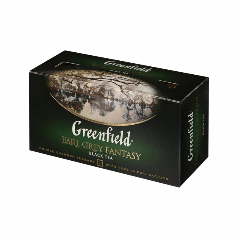Гринфилд эрл грей фэнтази черный 25 пакет