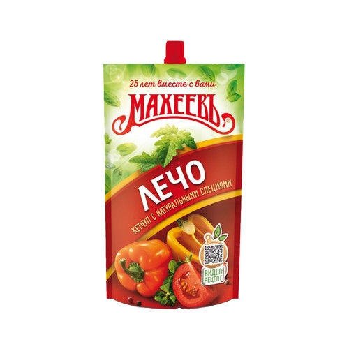 Кетчуп Махеев Лечо дой пак 300 гр