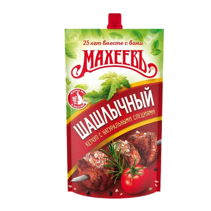 Кетчуп Махеев Шашлычный дой пак 300 гр