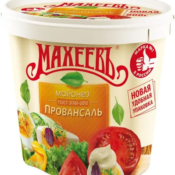 Майонез Махеев Провансаль ведро 800 мл