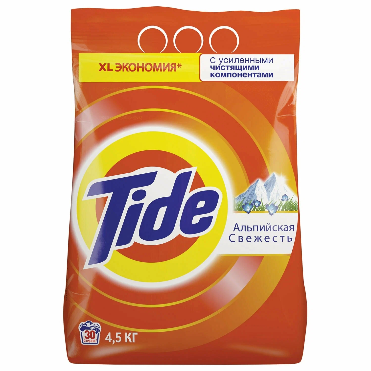 Порошок Тайд Альпийская свежесть автомат 4,5 кг