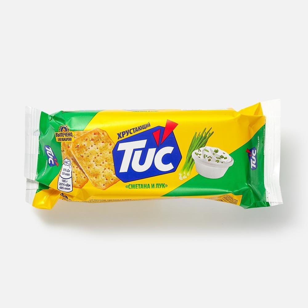 Крекер ТУК сметана и лук 100 гр