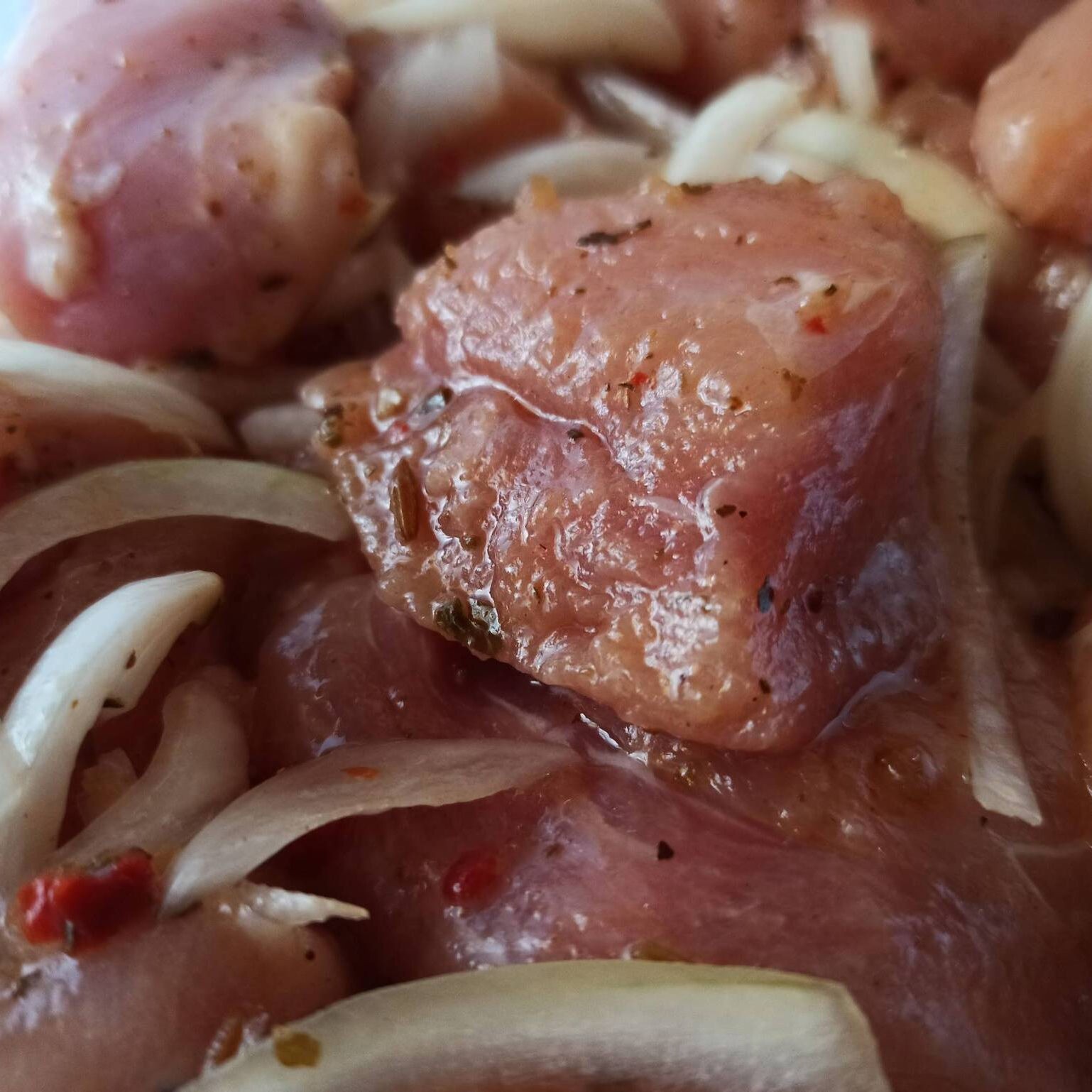 Шашлык маринованный
