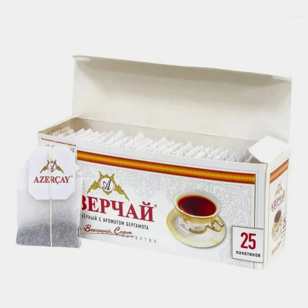 Азерчай бергамот разовый без конверт  25 пак