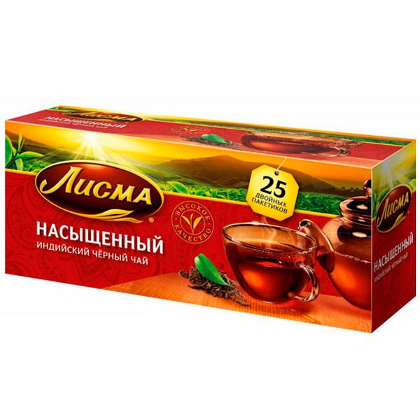 Лисма насыщенный Индийский разовый 25 пак