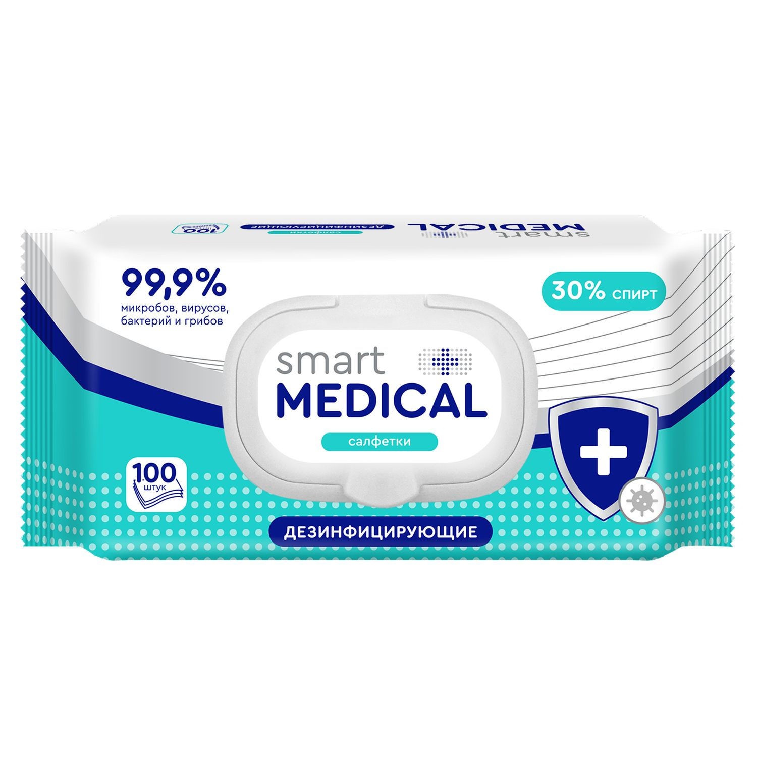 Влажные салфетки MEDICAL дезинф 100 шт 